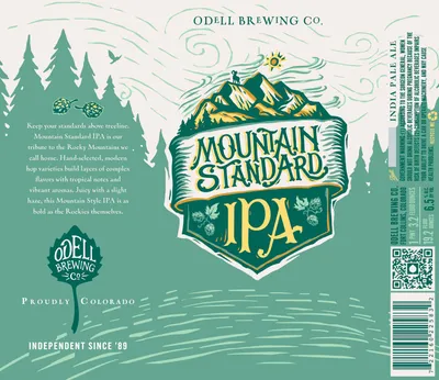 Mountain Standard IPA label