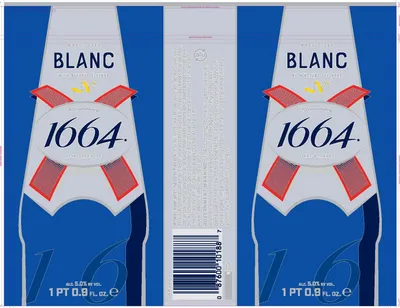 1664 Blanc label
