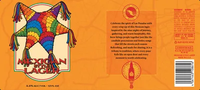 Mexican Style Lager label