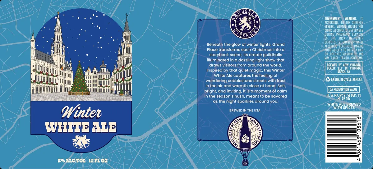 Winter White Ale — full label as filed with TTB