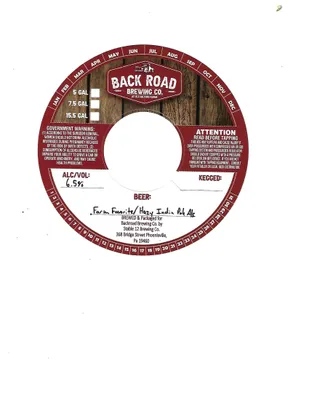 Farm Favorite Hazy India Pale Ale label
