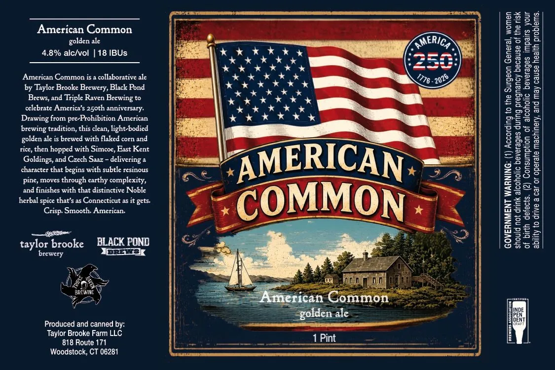 American Common label art — AMERICAN COMMON