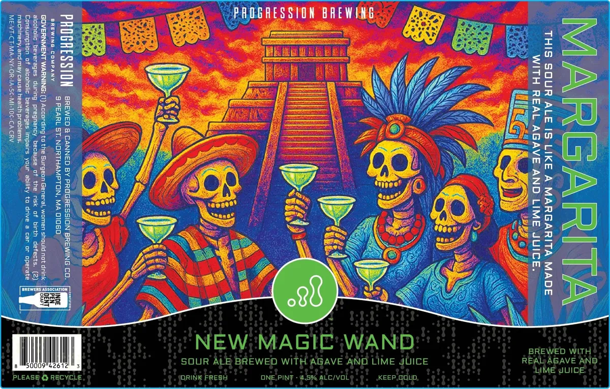New Magic Wand Margarita — full label as filed with TTB