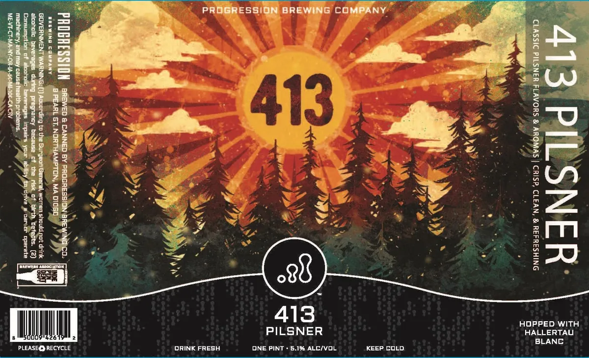 413 Pilsner — full label as filed with TTB