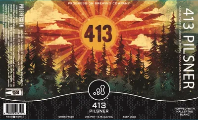 413 Pilsner label