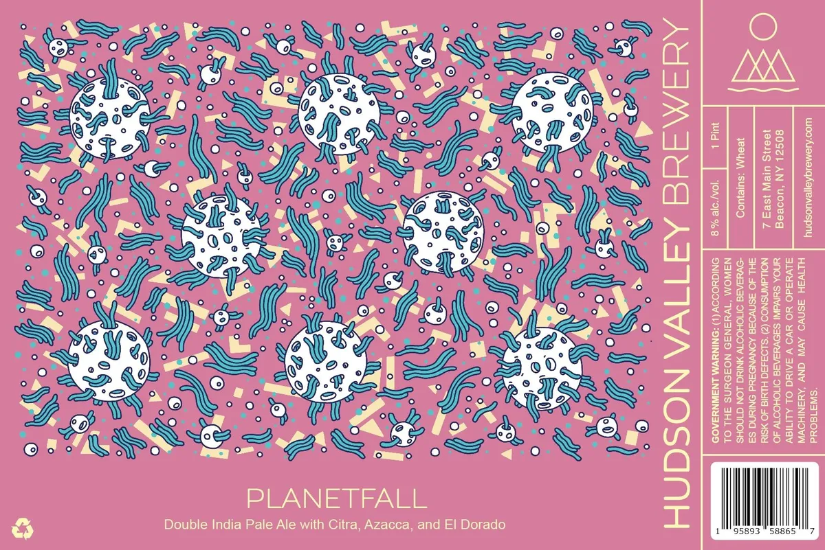 Planetfall label art — PLANET FALL