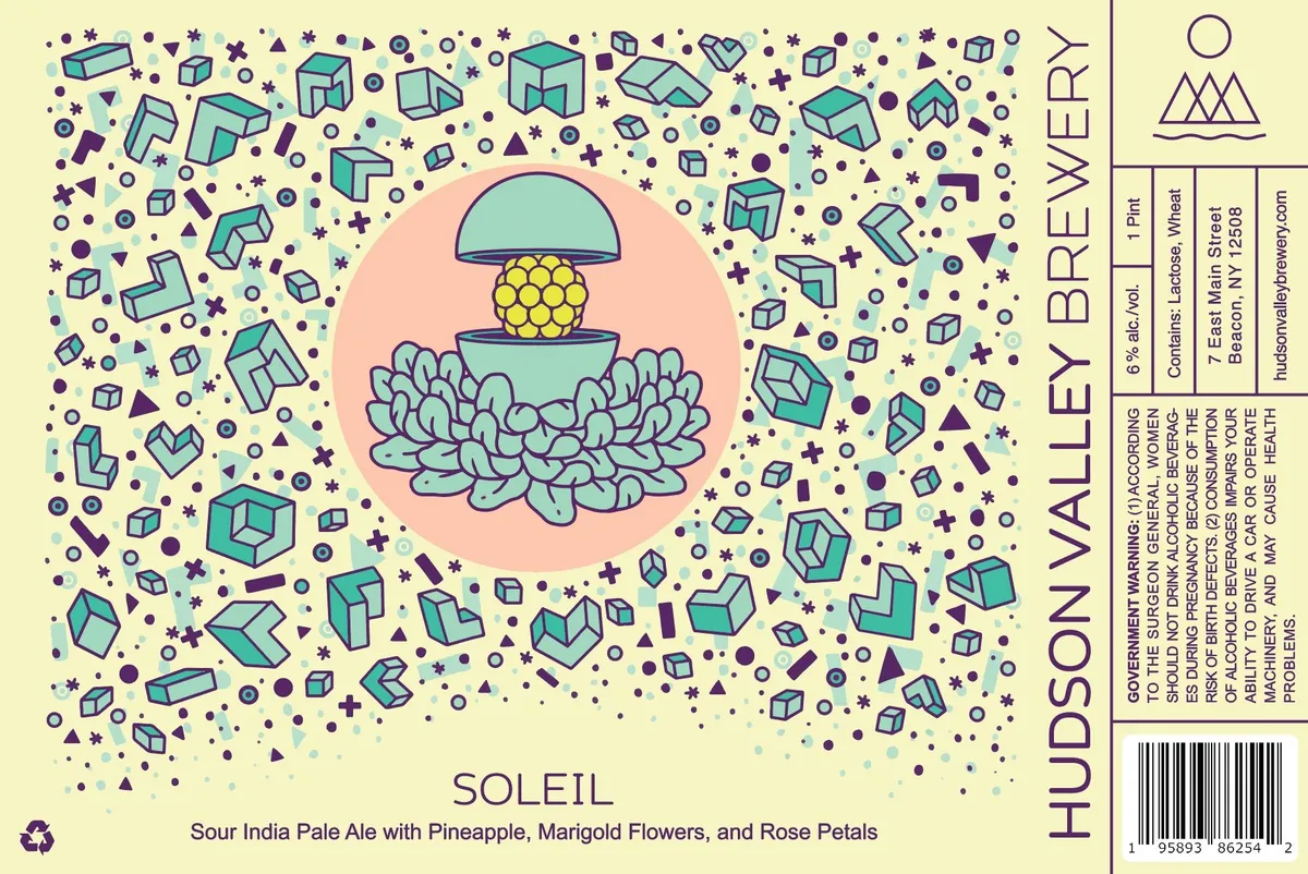 Soleil — full label as filed with TTB
