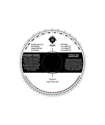 Taparoo label