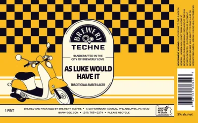As Luke Would Have It label
