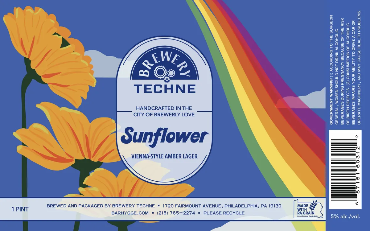 Sunflower — full label as filed with TTB