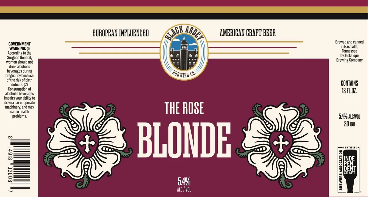 The Rose — full label as filed with TTB