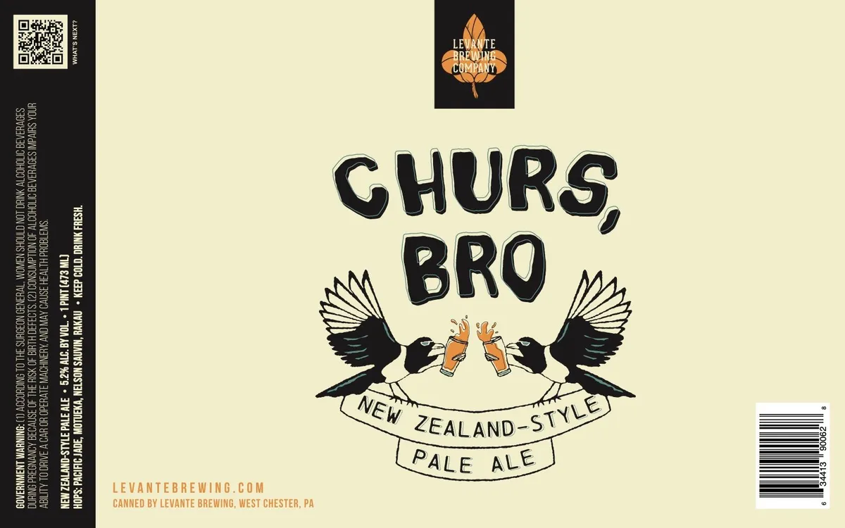 Churs, Bro — full label as filed with TTB