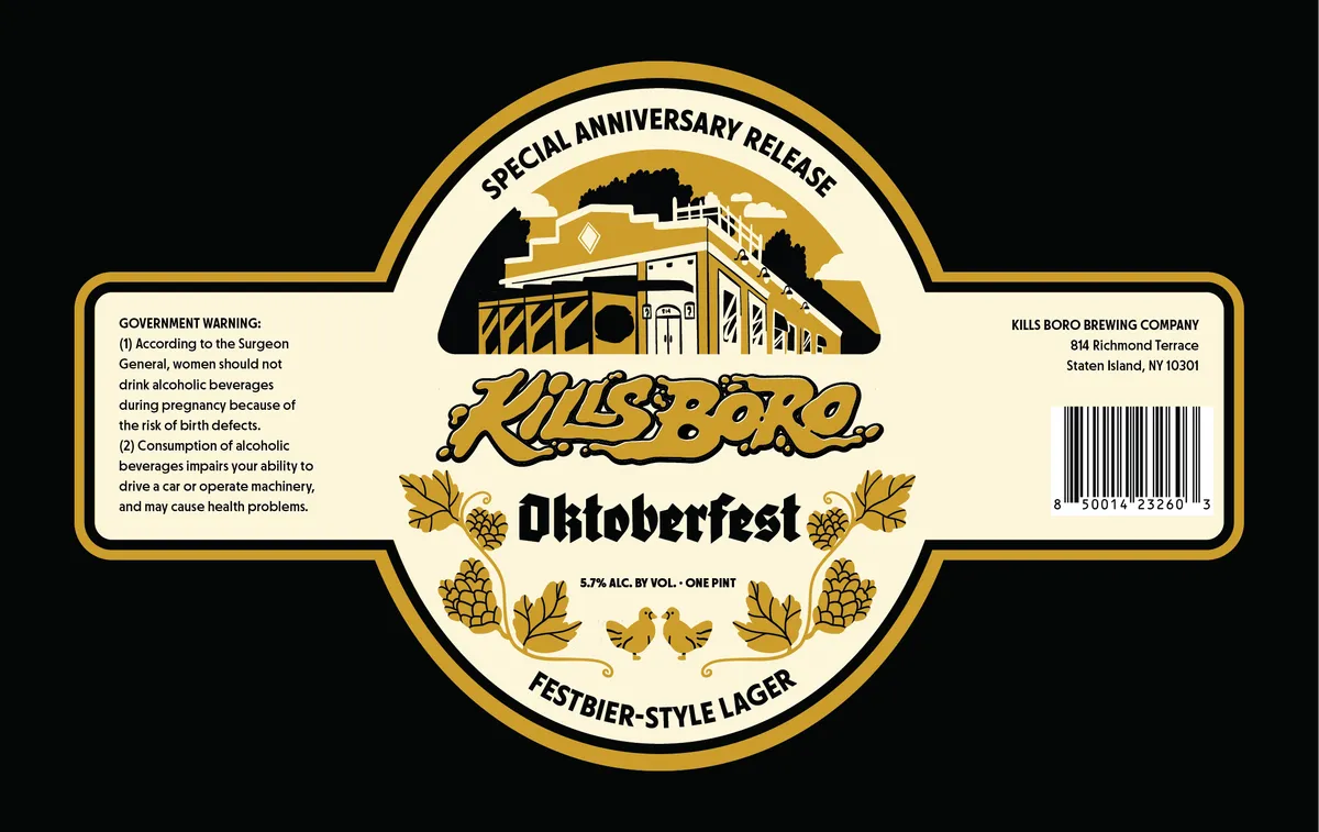 Oktoberfest — full label as filed with TTB