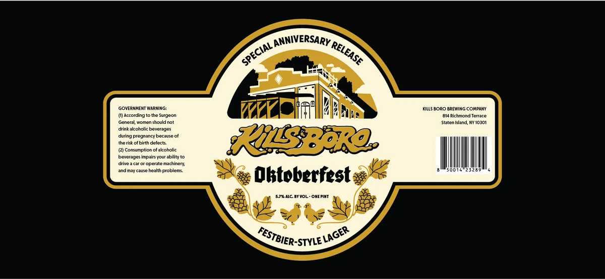 Oktoberfest — full label as filed with TTB