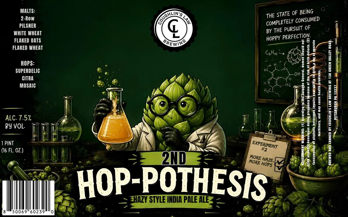 2nd Hop-Pothesis — full label as filed with TTB