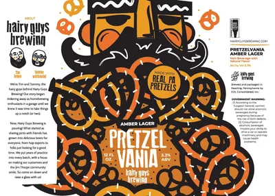 Pretzelvania label