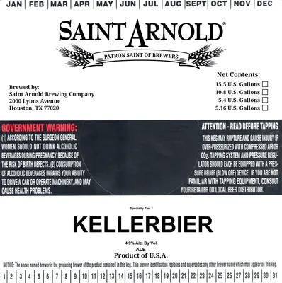 Kellerbier label