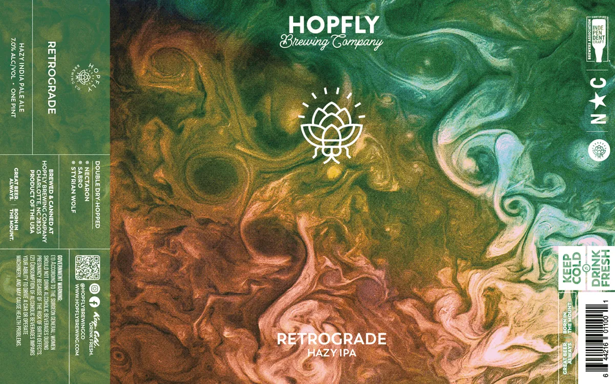 Retrograde — full label as filed with TTB