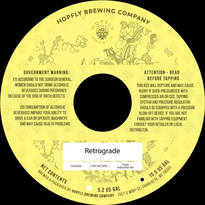 Retrograde label