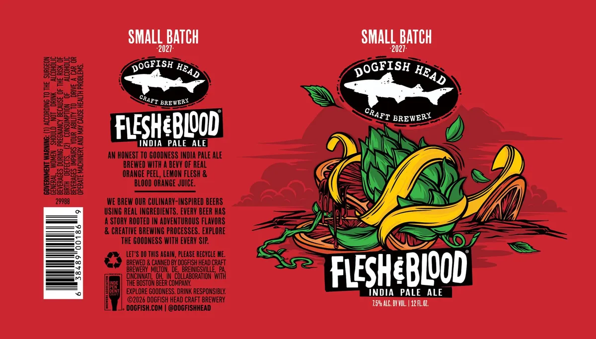 Flesh and Blood — full label as filed with TTB