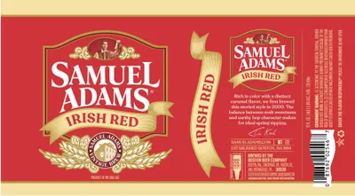 Irish Red label