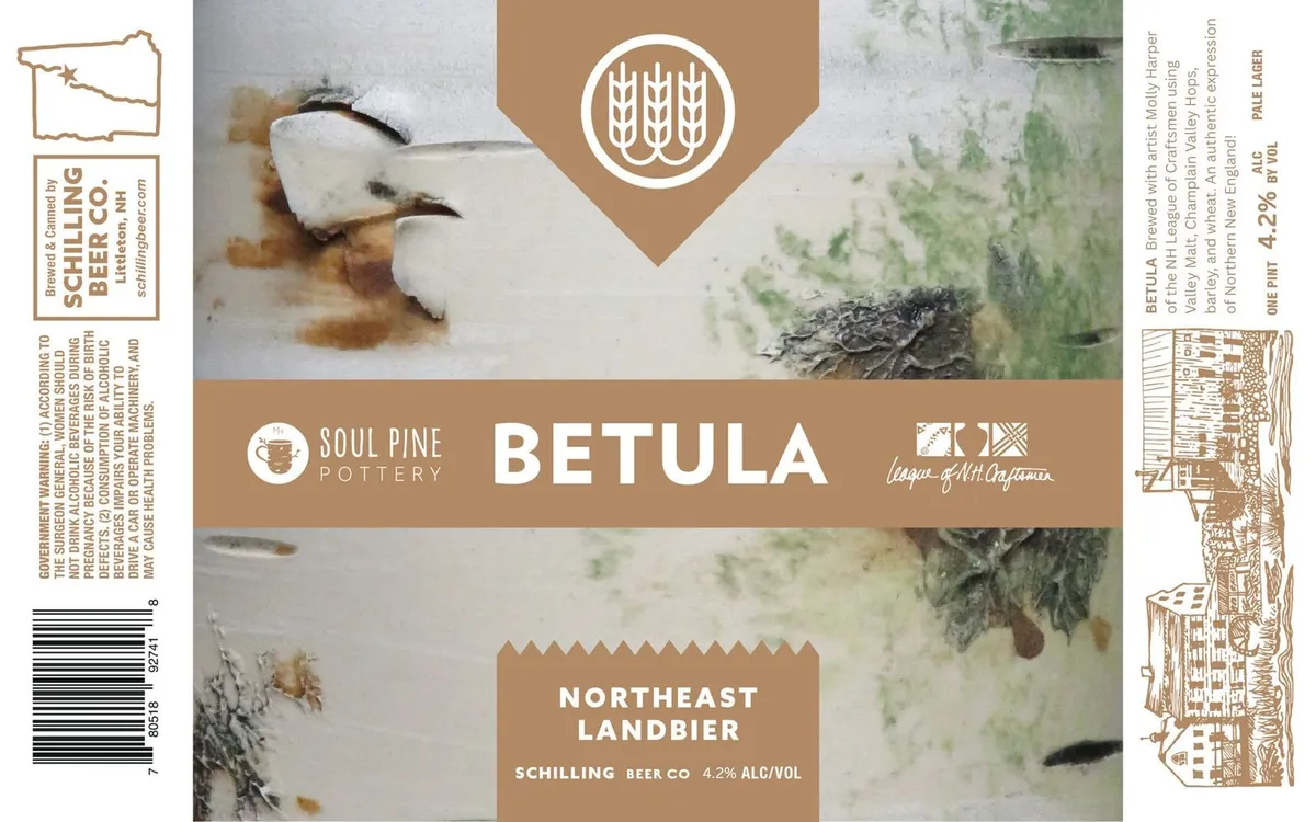 Betula — full label as filed with TTB