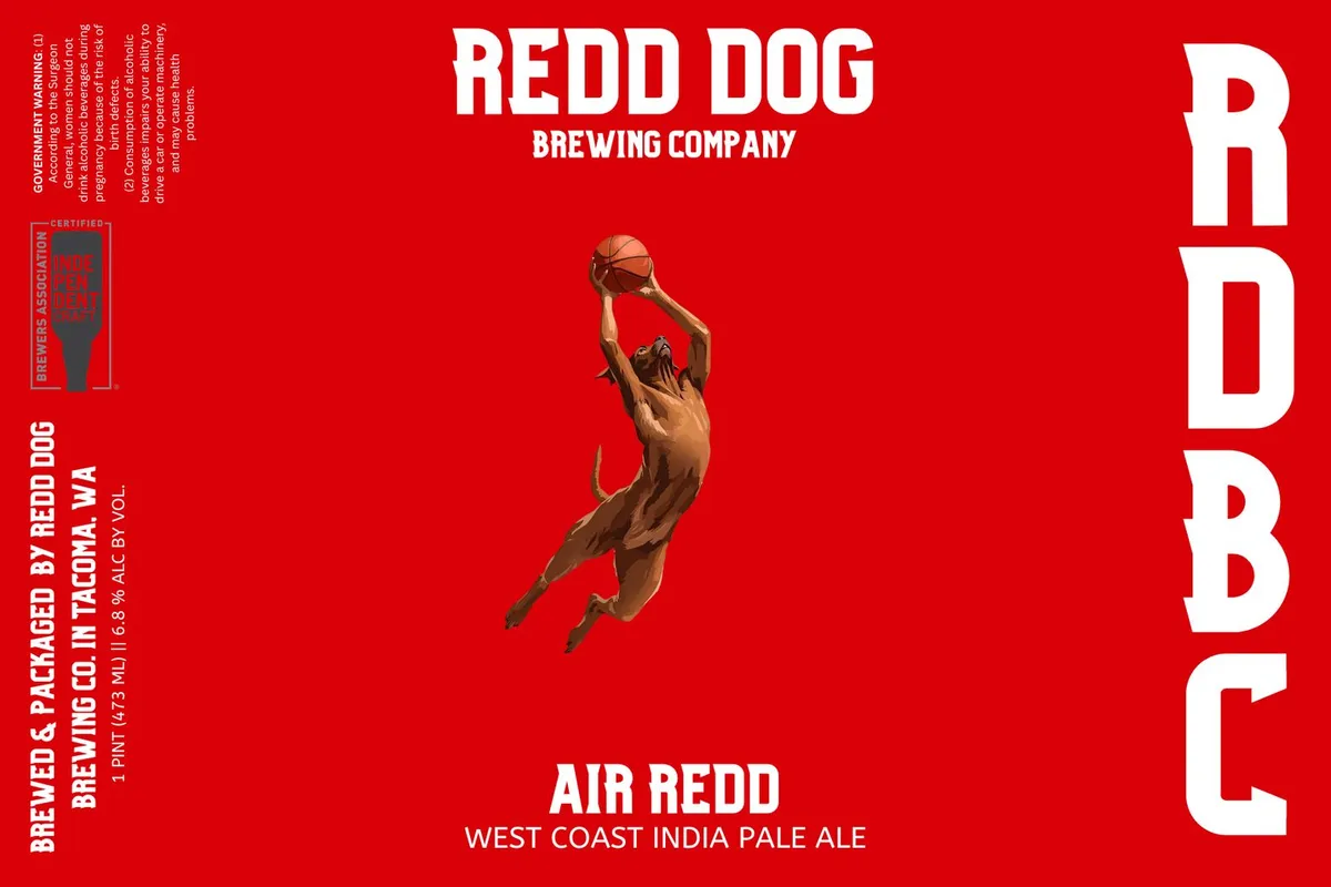 Air Redd — full label as filed with TTB