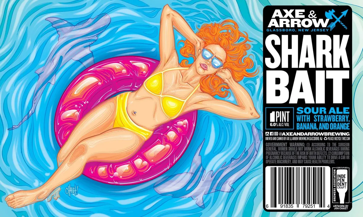 Shark Bait — full label as filed with TTB