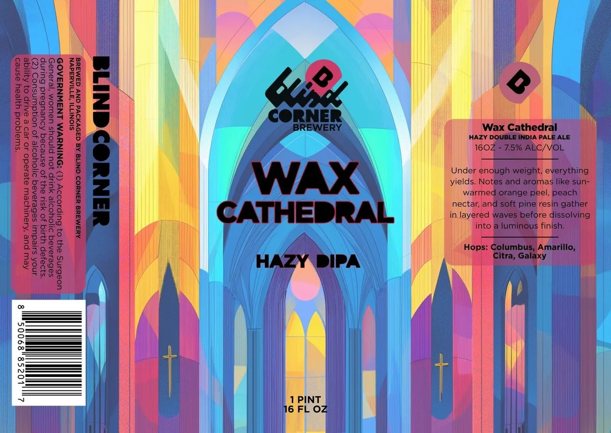 Wax Cathedral — full label as filed with TTB
