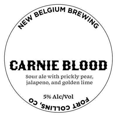 Carnie Blood label