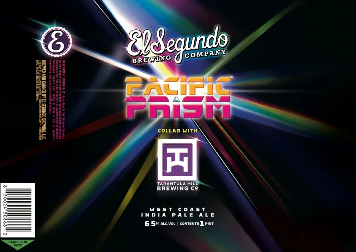 Pacific Prism — full label as filed with TTB