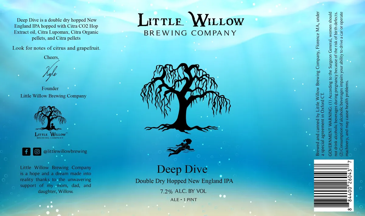Deep Dive — full label as filed with TTB
