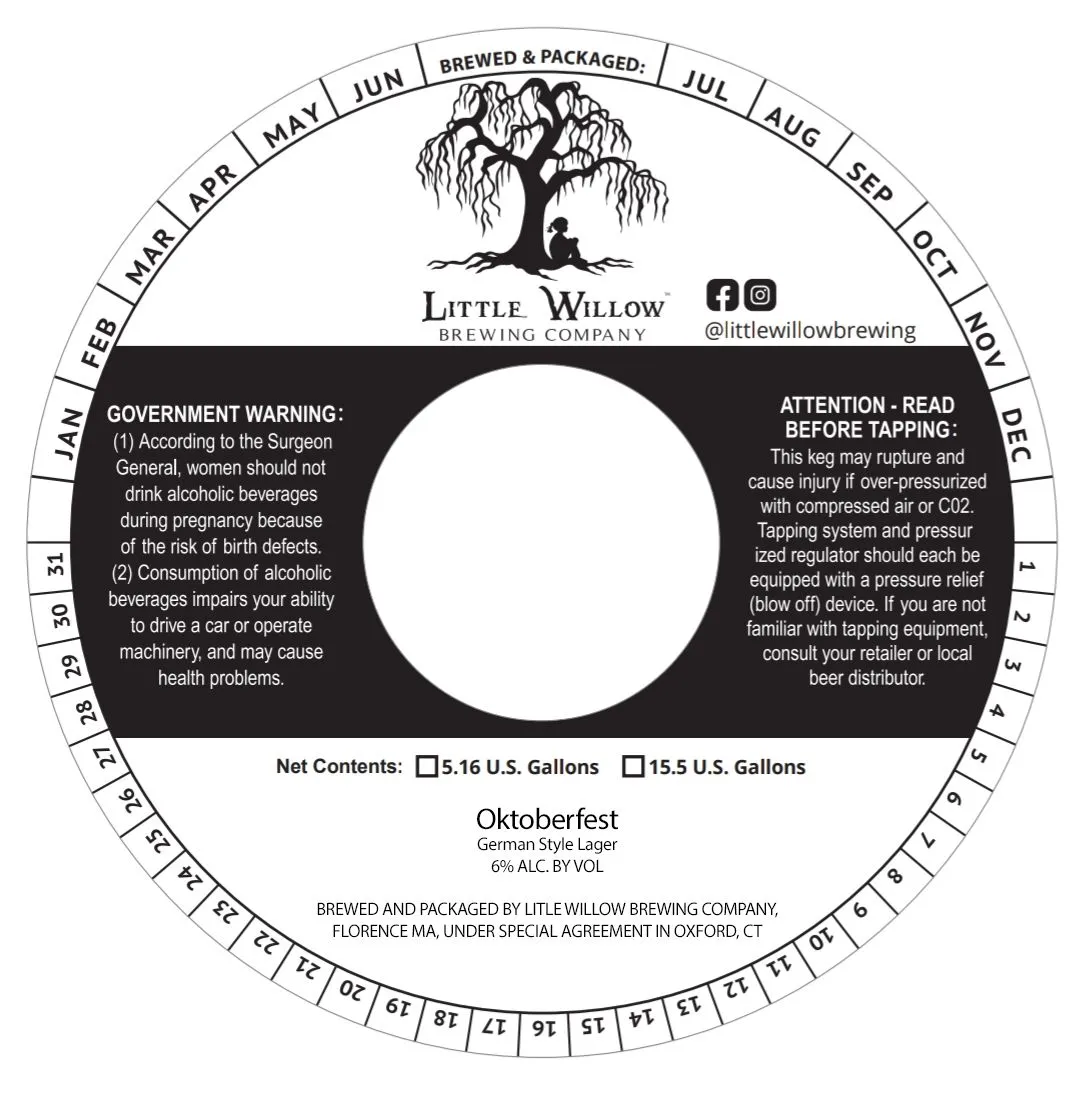 Oktoberfest — full label as filed with TTB