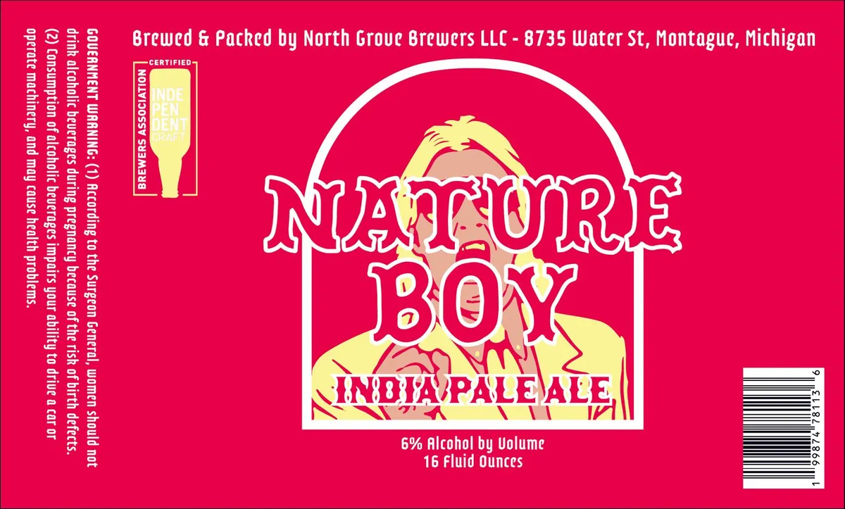 Nature Boy India Pale Ale — full label as filed with TTB