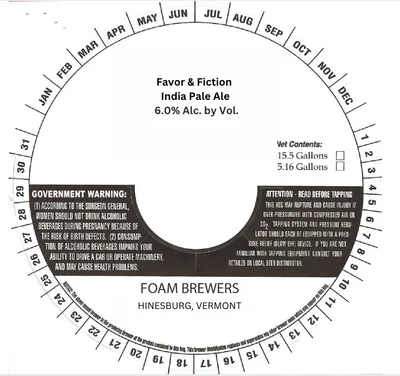 Favor & Fiction label