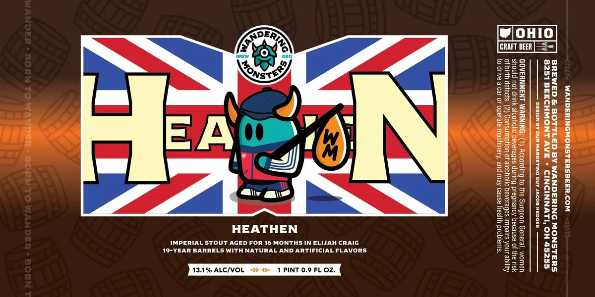 Heathen — full label as filed with TTB