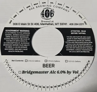 Bridgemaster label
