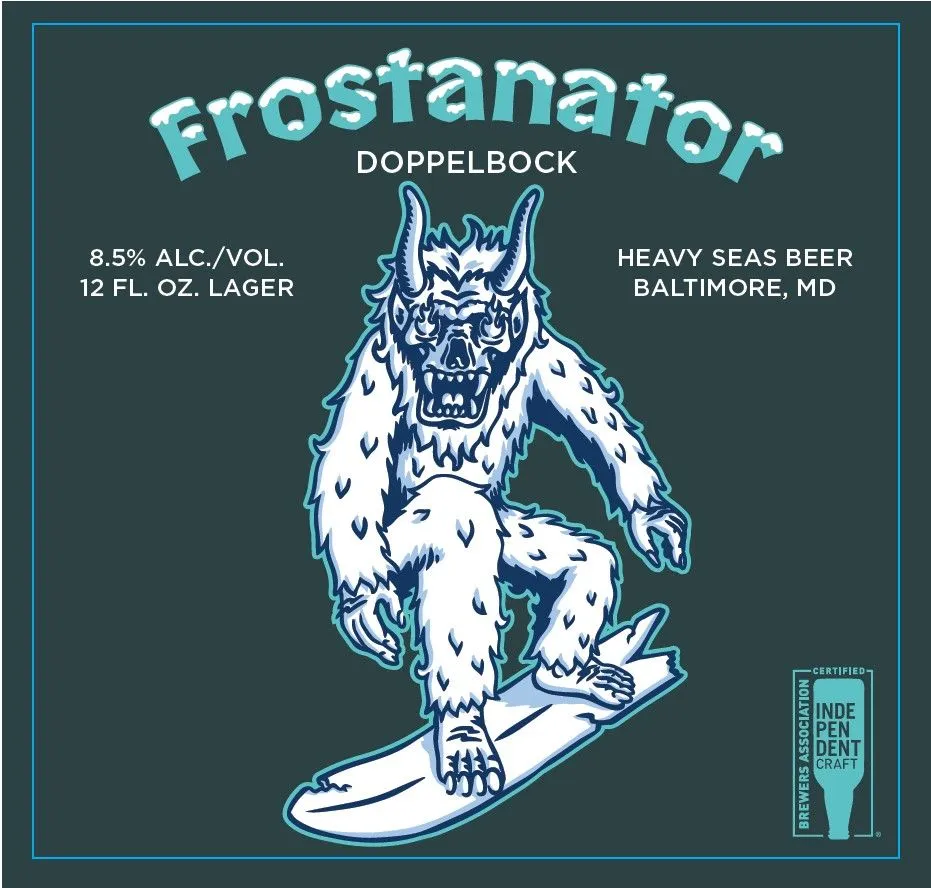 Frostanator Doppelbock — full label as filed with TTB