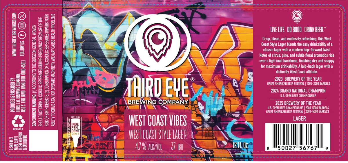 West Coast Vibes label