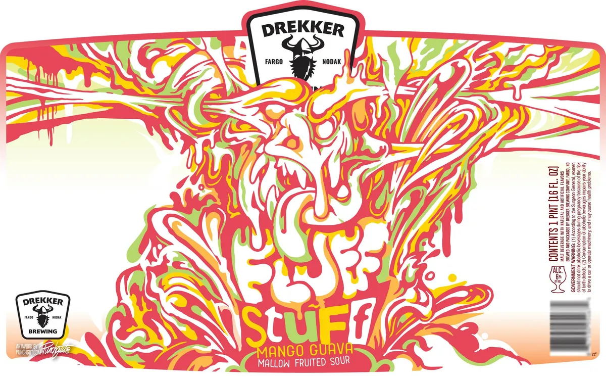 Fluff Stuff Mango Guava — full label as filed with TTB