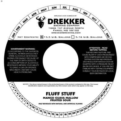 Fluff Stuff Mango Guava Mallow label