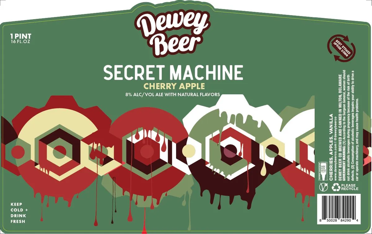 Secret Machine: Cherry Apple — full label as filed with TTB