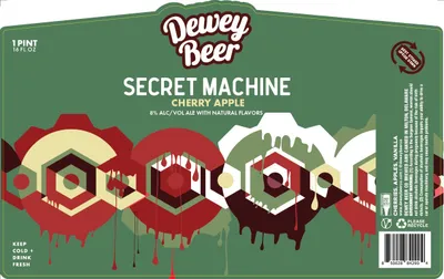 Secret Machine: Cherry Apple label
