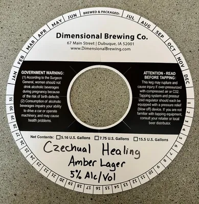 Czechual Healing label