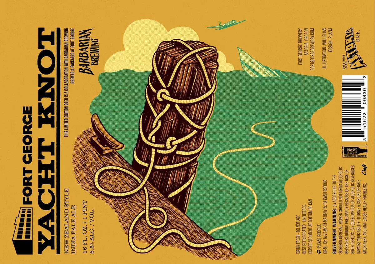 Yacht Knot — full label as filed with TTB
