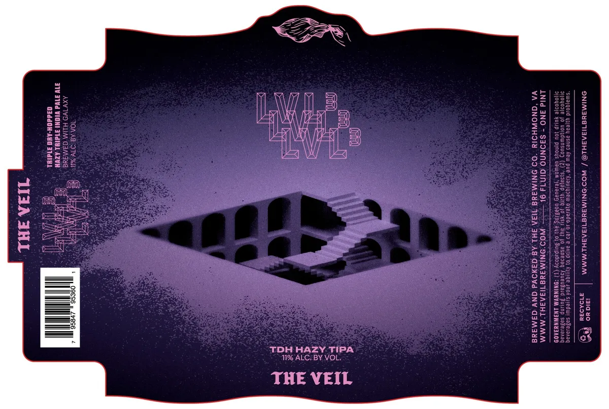 LVL3 — full label as filed with TTB