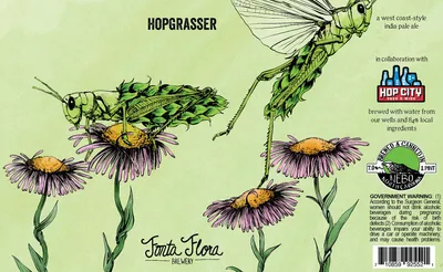 Hopgrasser label