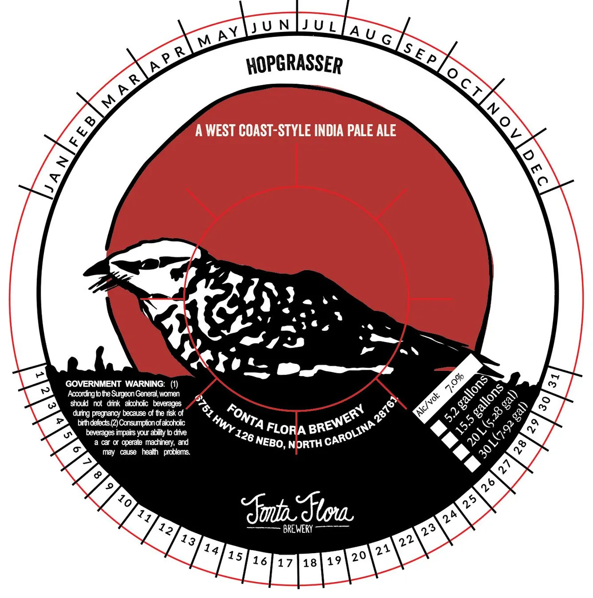 Hopgrasser — full label as filed with TTB