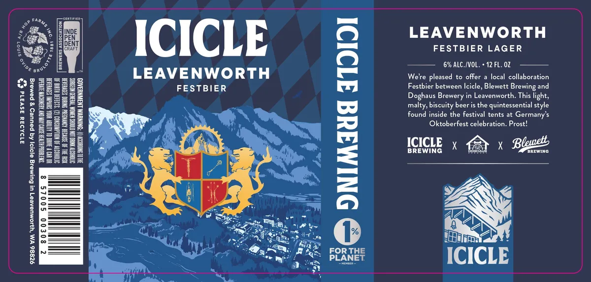 Leavenworth Festbier — full label as filed with TTB
