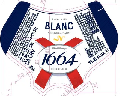 1664 Blanc label